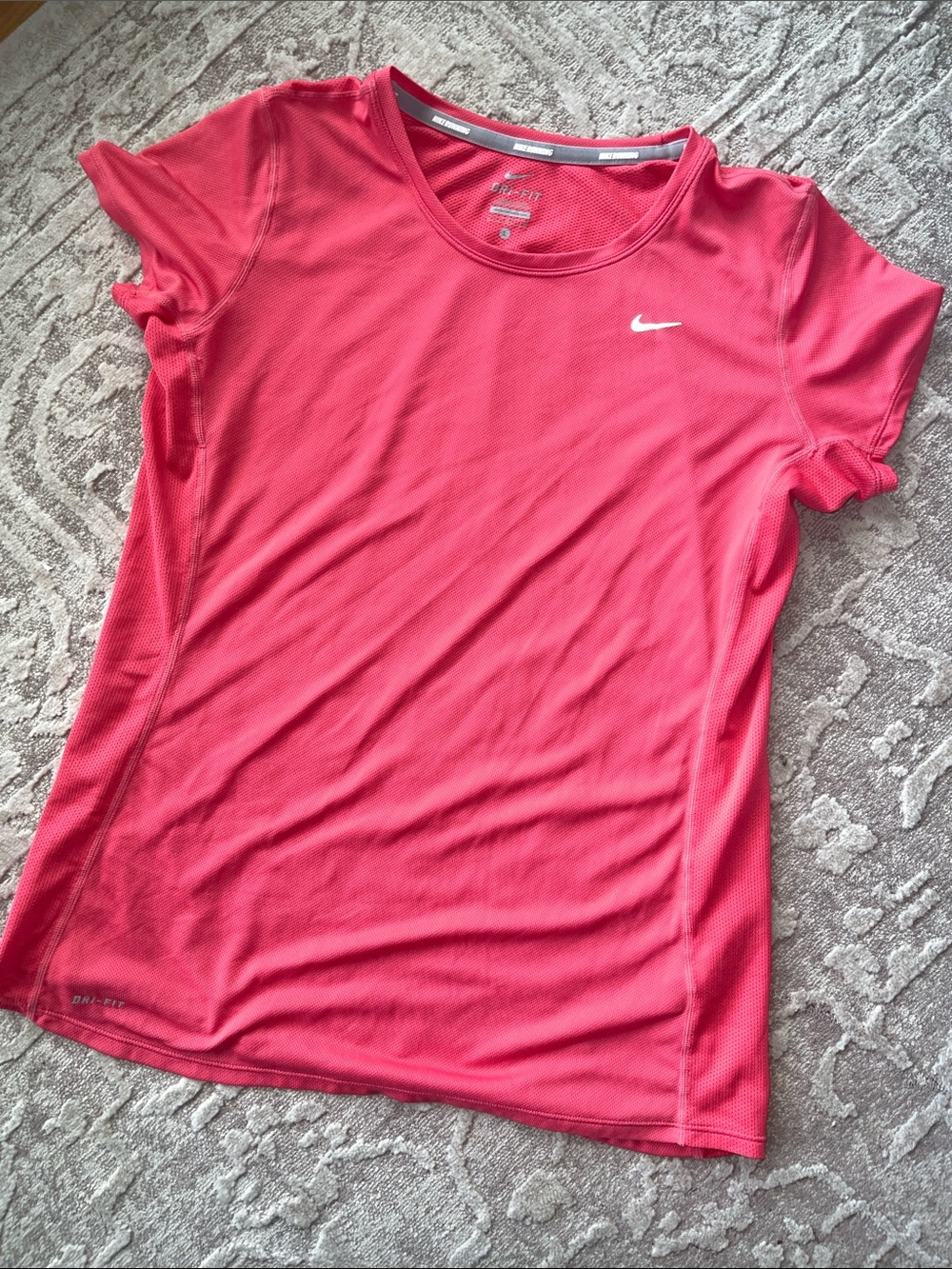Nike Women’s Pink Short Sleeve Dri-FIT Athletic Tee